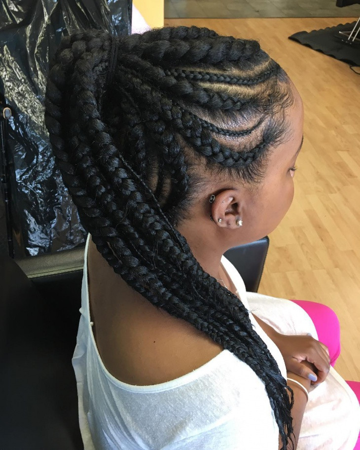 Fancy braided weaves